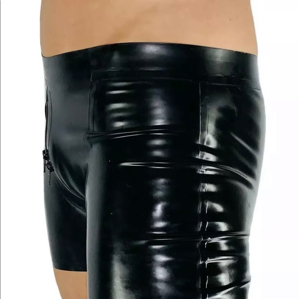 Latex Shorts 100% Latex Rubber - Picture 2 of 3